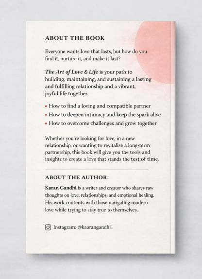 The Art of Love and Life